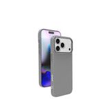 Piili iPhone 17 Kevlar Serisi Karbon Magsafe Gri Uyumlu Telefon Kılıfı