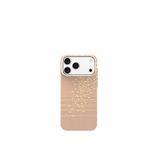 Piili ıPhone 17 Kevlar Serisi Magsafe Kılıf Dalga Altın