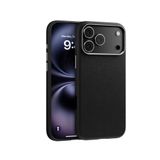 Piili ıPhone 17 Pro Max Leather Magsafe Kılıf Siyah