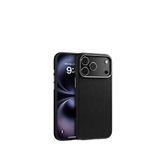 Piili iPhone 17 Pro Max Siyah Leather Magsafe Uyumlu Telefon Kılıfı