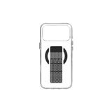 Piili iPhone 17 Pro Max Steady Carbon Magsafe Telefon Kılıfı Siyah