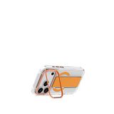 Piili Iphone 17 Pro Metal Stand Grip Magsafe Uyumlu Telefon Kılıfı - Turuncu