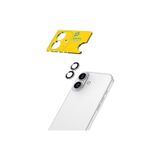 Piili iPhone 17 Safir Lens Koruyucu Gümüş
