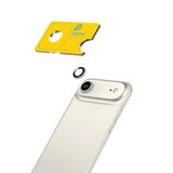 Piili iPhone Air Safir Lens Koruyucu Gri