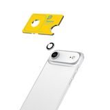 Piili iPhone Air Safir Lens Koruyucu Gümüş