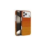 Piili Knit iPhone 17 Kevlar Case G-45 Telefon Kılıfı Turuncu