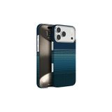 Piili Knit iPhone 17 Pro Kevlar Case Lf-114 Telefon Kılıfı Mavi
