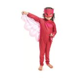 Pija Maskeliler Owlette Kırmızı Baykuş Kız Maskeli Kostüm Çok Renkli