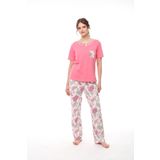 Pijadore 1439 Kadın Kısa Kollu Pijama Takım