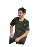 Pijadore Erkek Fume Kisa Kol Pijama Takimi 1692