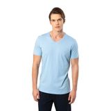 Pijama Pazarı 2170 Erkek Modal Pamuk V Yaka Kısa Kollu T-shirt-Açıkmavi MAVİ S