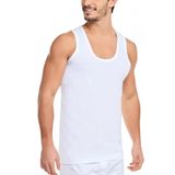 Pijama Pazarı 400x3 Erkek 3'lü Modal Kalın Askılı Atlet-Beyaz BEYAZ S