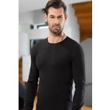 Pijama Pazarı 721 Erkek Bisiklet Yaka Uzun Kollu Pamuklu Atlet-Siyah SİYAH XL