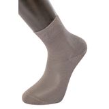 Pijama Pazarı Türen 9102 Erkek Bamboo Düz Yarım Soket Çorap 6'lı Paket-Gri GRİ 41-42