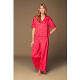 Pijama Takım Pantolon Bluz 1502 - 2'li Set Fuşya