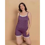 Pijamerry Kadın İp Askılı MİLAN Kumaş Likralı Şortlu Pijama Takımı 6026 - 1 Adet