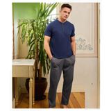 Pijamoni Erkek Düğme Yaka Kısa Kol Penye Pijama Takımı 6880/2 - 1 Adet