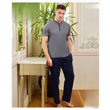 Pijamoni Erkek Düğme Yaka Kısa Kol Penye Pijama Takımı 6880/4 - 1 Adet