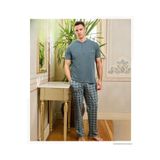 Pijamoni Erkek Düğme Yaka Kısa Kol Pijama Takımı 6850/99 - 1 Adet