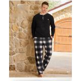 Pijamoni Erkek Düğme Yaka Kışlık Polar Pijama Takımı 6100/12 - 1 Adet