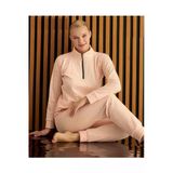 Pijamoni Kadın Fermuarlı Polar Pijama Takımı 3750-7