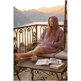 PİJAMORE Sevgililer Günüsıcacık Yumuşacık Welsoft Peluş Polar Panço Battaniye Giyilebilir Kışlık Pijama