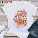 Pikaçu Pokemon anime T-SHIRT MODEL477 - Beyaz