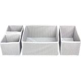 Pikas 4'lü Çekmece Düzenleyici Dolap Içi Çekmece Düzenleyici Çekmece Organizer - Renkli - 29x29x14