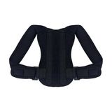 PİKAS Çocuk Dik Duruş Korsesi | 20-35 Kg Arası, Balenli Sırt ve Bel Desteği, Ayarlanabilir, Yıkanabilir Kumaş (Siyah Renk)