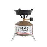 Pikas İksa Portatif Kamp Ocağı, Stabil Ayaklı Taşınabilir Piknik Ocağı, Çaydanlık Altlığı Hediyeli (Paspas) (bej)