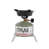Pikas İksa Portatif Kamp Ocağı, Stabil Ayaklı Taşınabilir Piknik Ocağı, Çaydanlık Altlığı Hediyeli (Paspas) (gri)