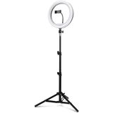 Pikas Joyplus 10 İnç LED Ring Light Tripod 2.1 m | Telefon Tutuculu Fotoğraf ve Video Çekim Işığı | Bluetooth Kumandalı Selfie Tripodu | YouTube, TikTok, Instagram Canlı Yayın ve Makyaj Işığı