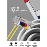 Pikas Joyplus Camera Mini Dijital Kamera Retro Tasarım Taşınabilir Video ve Fotoğraf Kamerası LK-030 - Gri