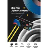 Pikas Joyplus Camera Mini Dijital Kamera Retro Tasarım Taşınabilir Video ve Fotoğraf Kamerası LK-030 - Siyah