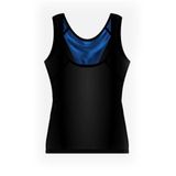 PİKAS Kadın Termal Sauna Atlet Korsesi – Yağ Yakıcı Zayıflatan Sporcu Korse, Bel Göbek Karın Eritici İncelten Atlet (2XL beden)
