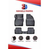 Pikas Rizline Ford Focus 2 2005-2010 3D Havuzlu Paspas Siyah 8682578001072