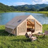 PİKAS Rovos XXL Şişme Kamp Çadırı | 4 Mevsim Büyük Aile Çadırı | Su Geçirmez Oxford Kumaş | Kamp, Glamping ve Outdoor Çadırı
