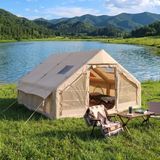 PİKAS Rovos XXL Şişme Kamp Çadırı | 4 Mevsim Büyük Aile Çadırı | Su Geçirmez Oxford Kumaş | Kamp, Glamping ve Outdoor Çadırı
