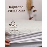 Piketen Sıvı & Su Geçirmez Kapitone Fitted Alez - 140 x 200 cm - Beyaz