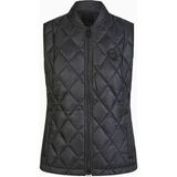 Pikeur Quilted Vest 1001 College Yaka Lüks Tasarım Spor Kadın Yelek - 40 - Siyah