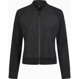Pikeur Selection 1325 Taş Detaylı Lüks Hybrid Blouson Kadın Spor Ceket - Siyah