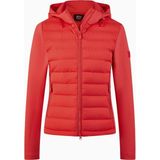 Pikeur Sports 7043 Kapüşonlu Lüks Hybrid Kadın Spor Ceket - 46 - Kırmızı
