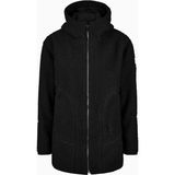 Pikeur Teddyfleece Jacket 8035 Kapüşonlu Sherpa Kadın Polar Mont - 40 - Siyah