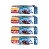 Piknik 1403 15'li X 4'lü Orta Boy Paket Kilitli Poşet