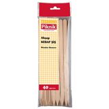 Piknik 40'lı Ahşap Adana Kebap Şişi