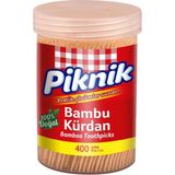 Piknik Ağaç Bambu Kürdan 400'LÜ 110 - Çok Renkli