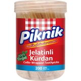 Piknik Ağaç Kürdan 200'LÜ Jelatin'li 117 - Çok Renkli