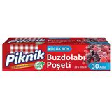 Piknik Buzdolabı Poşeti Küçük Boy 30'lu