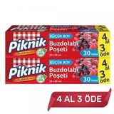 Piknik Buzdolabı Poşeti Küçük Boy 4 Al 3 Öde 30’lu