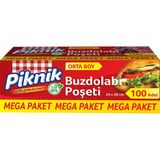 Piknik Buzdolabı Poşeti Orta - Mega 100'LÜ